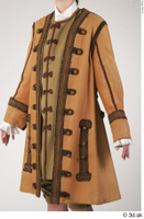  Photos Woman in Historical Suit 1 18th century Brown suit Historical Clothing jacket upper body 0005.jpg